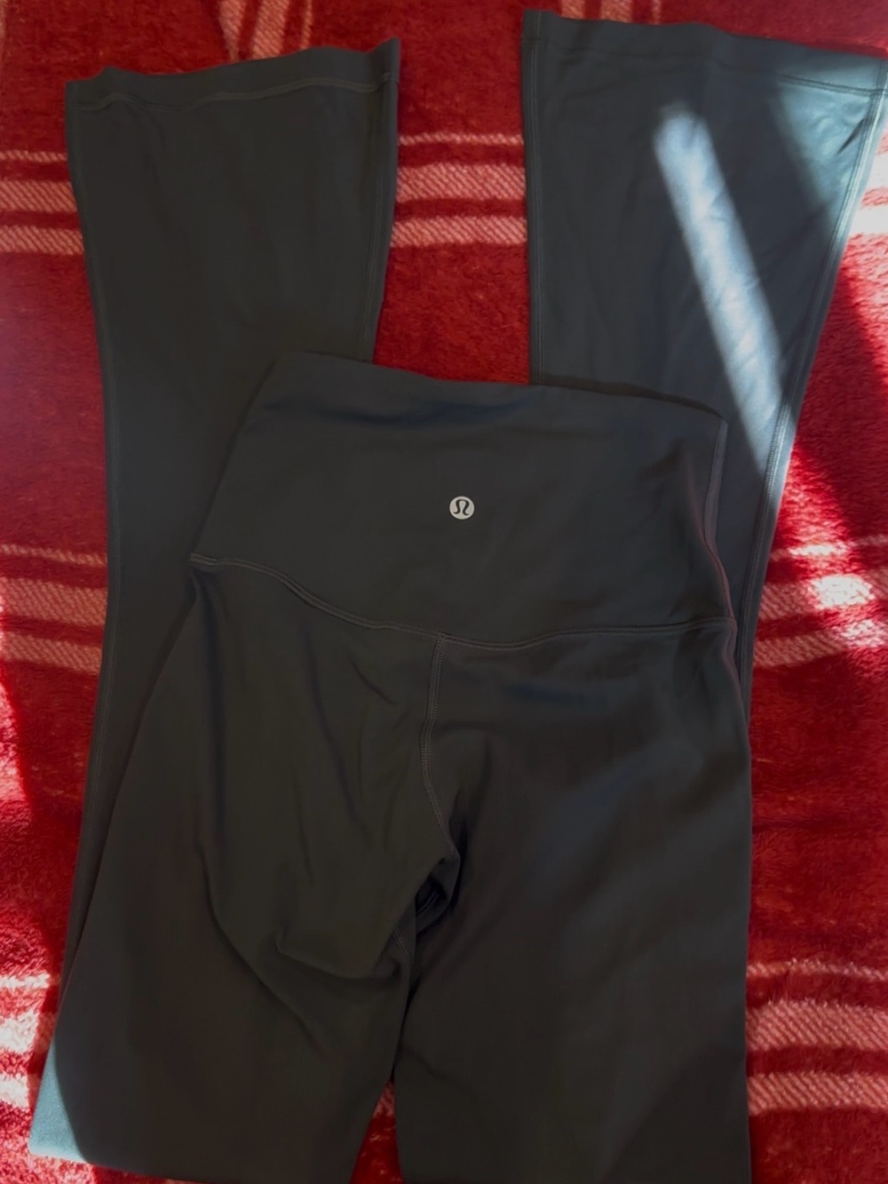lululemon athletica Black High-Rise Flare Leggings